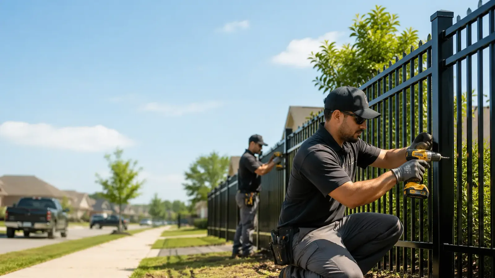 Metal Fence Installation in Meally, KY